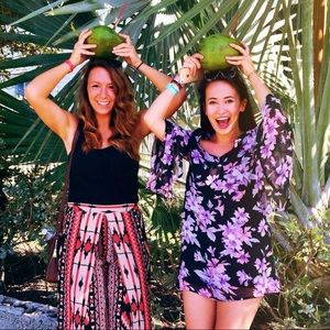 Paper Heart bell sleeve dress